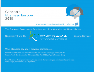 Cannabis Business Europe 2019